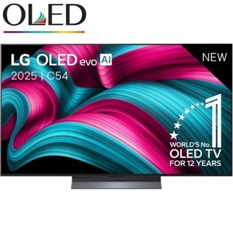 Televisor LG OLED Evo OLED77C54LA 77"/ Ultra HD 4K/ Smart TV/ WiFi