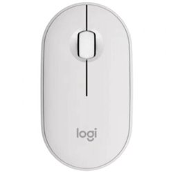 Rat�n Inal�mbrico Logitech Pebble 2 M350S/ Hasta 1000 DPI/ Blanco