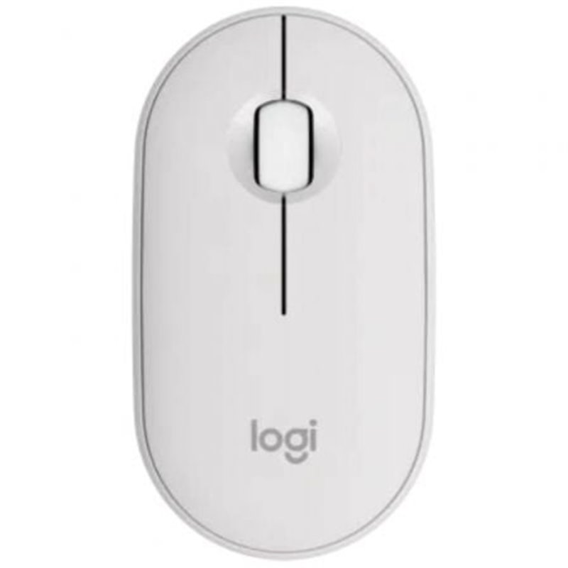 Rat�n Inal�mbrico Logitech Pebble 2 M350S/ Hasta 1000 DPI/ Blanco