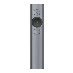 Presentador Inal�mbrico por Bluetooth Logitech Spotlight Presentation Remote/ 2.4GHz/ Gris Pizarra
