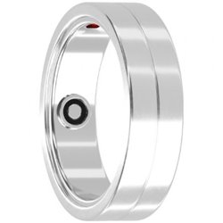 Anillo Inteligente Maxcom MR100 Talla 11/65/ �20.7mm/ Notificaciones/ Frecuencia Card�aca/ Plata