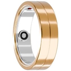 Anillo Inteligente Maxcom MR100 Talla 9/60/ �19.1mm/ Notificaciones/ Frecuencia Card�aca/ Oro