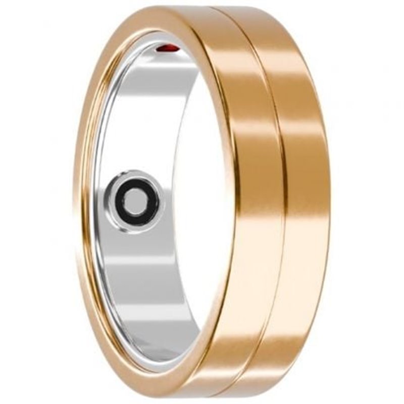 Anillo Inteligente Maxcom MR100 Talla 9/60/ �19.1mm/ Notificaciones/ Frecuencia Card�aca/ Oro