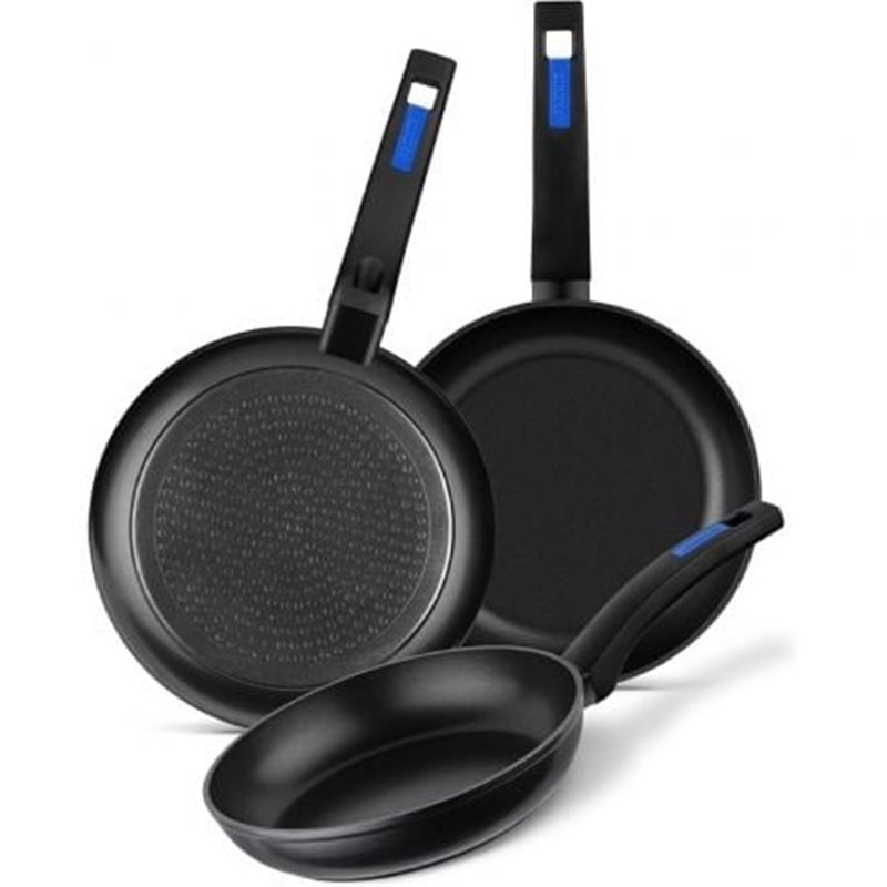 Pack 3 Sartenes Monix M811200/ �18/�22/�26/ Aluminio forjado