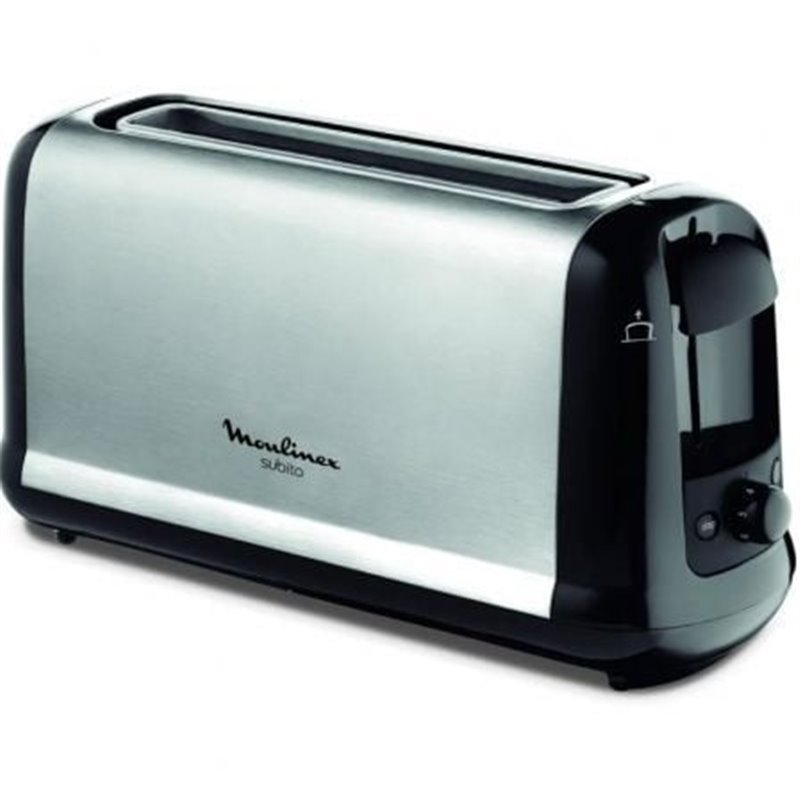 Tostador Moulinex Subito Select LS260800/ 1000W/ Plateado y Negro