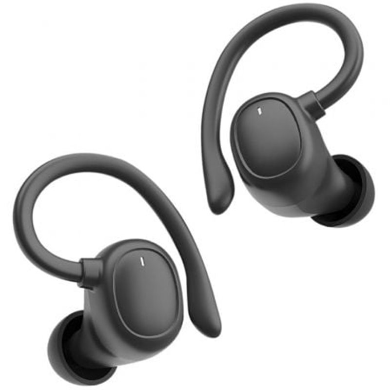 Auriculares Deportivos Bluetooth Muvit iO Smart True Wireless Sport ENC con estuche de carga/ Autonom�a 6h/ Negros