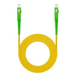 Cable de Fibra �ptica G657A2 Nanocable 10.20.0000-100/ LSZH/ 100m/ Amarillo