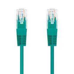 Cable de Red RJ45 UTP Nanocable 10.20.0400-GR/ Cat.6/ 50cm/ Verde