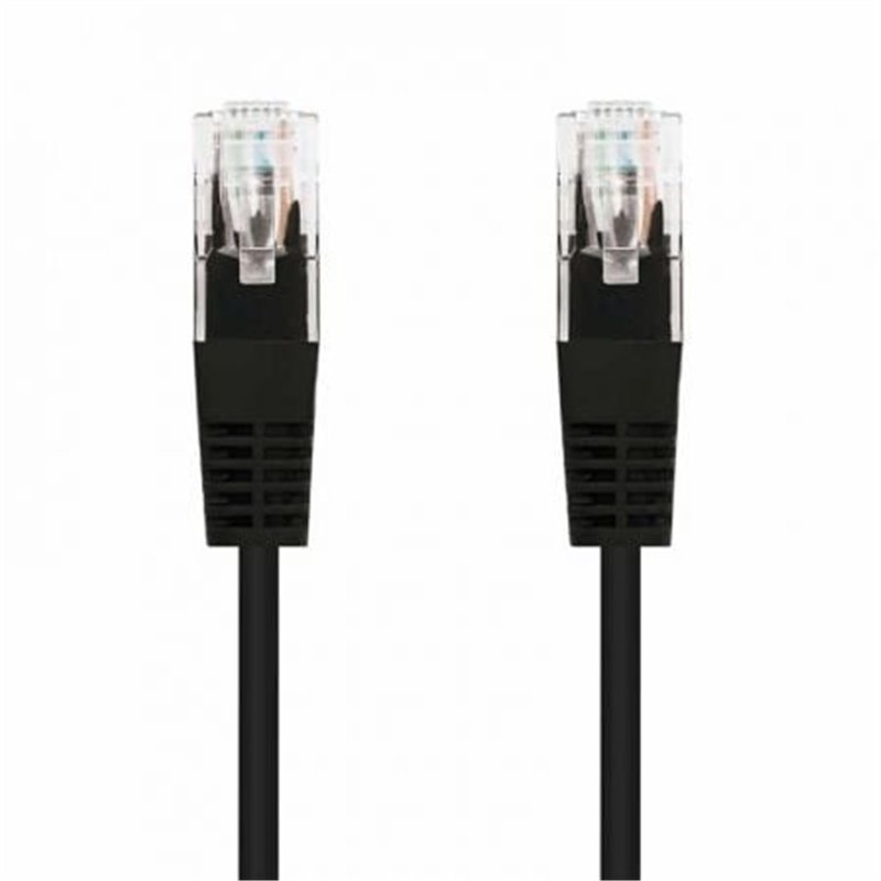 Cable de Red RJ45 UTP Nanocable 10.20.0403-BK Cat.6/ 3m/ Negro