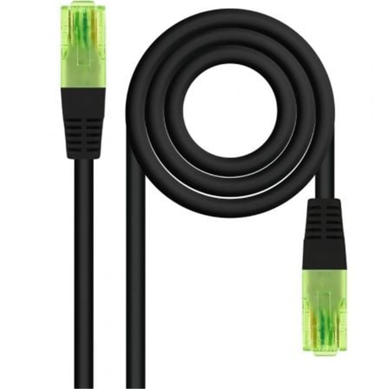 Cable de Red RJ45 UTP Nanocable 10.20.1425-BK Cat.6/ 25m/ Negro