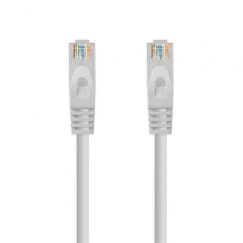 Cable de Red RJ45 UTP Nanocable 10.20.1810 Cat.6/ 10m/ Gris