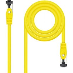 Cable de Red RJ45 SSTP Nanocable 10.20.2001-Y Cat.8.1/ 1m/ Amarillo
