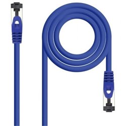 Cable de Red RJ45 SSTP Nanocable 10.20.2002-BL Cat.8.1/ 2m/ Azul