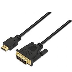Cable HDMI Nanocable 10.15.0503/ DVI Macho - HDMI Macho/ 3m/ Negro