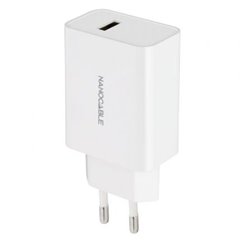 Cargador de Pared Nanocable 10.10.2003/ 1xUSB/ 10W/ Blanco