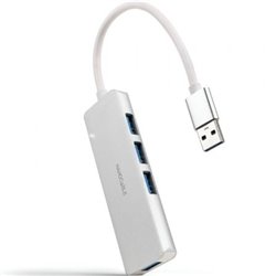 Hub USB 3.0 Nanocable 10.16.4602/ 4xUSB/ Gris