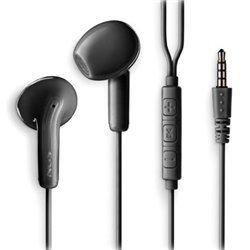 Auriculares Intrauditivos NGS Cross Flip/ con Micr�fono/ Jack 3.5/ Negros