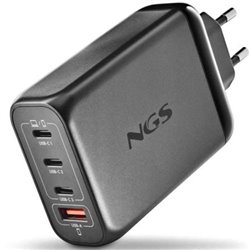 Cargador de Port�til GaN NGS BUD 140W/ 140W/ Autom�tico/ Voltaje 5-21V