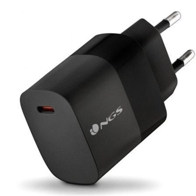 Cargador de Pared GaN NGS Bud 20W/ 1xUSB Tipo-C/ 20W