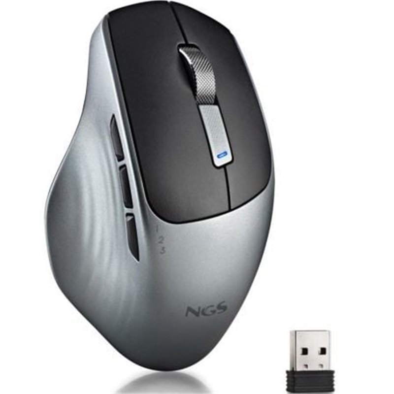 Rat�n Inal�mbrico NGS Lush-RB/ Hasta 1600 DPI