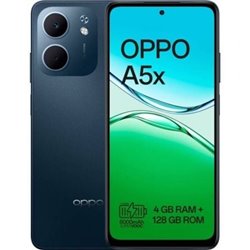 Smartphone Oppo A5x 4GB/ 128GB/ 6.67"/ Negro Azul