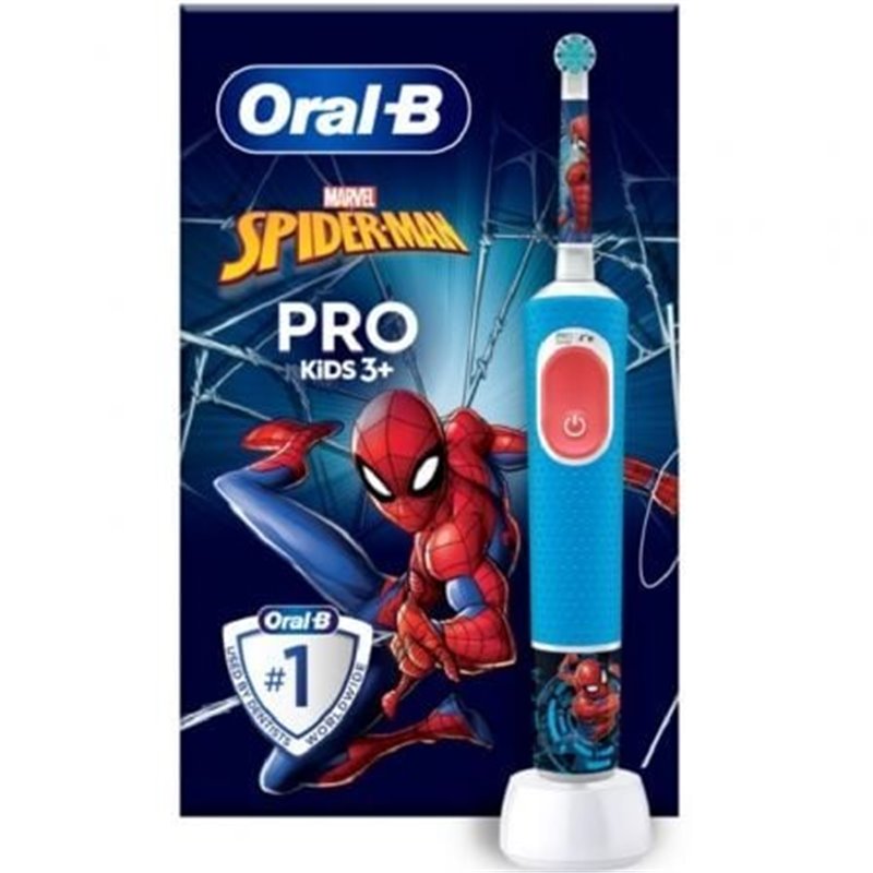 Cepillo Dental Oral-B Pro Kids 3 Spiderman/ Incluye 1 Recambio
