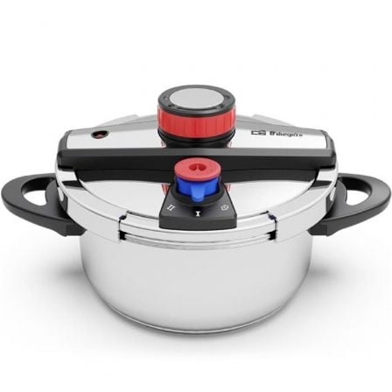 Olla a Presi�n Orbegozo HP 4200/ 4L/ Acero Inoxidable/ Apta para Inducci�n