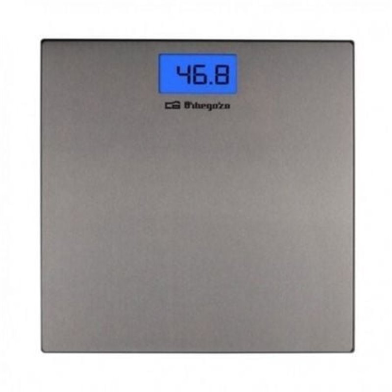 B�scula de Ba�o Orbegozo PB-2222 A/ Hasta 150kg/ Gris