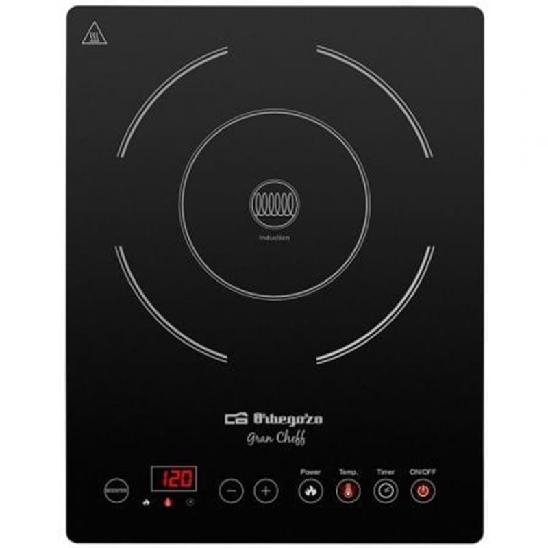 Placa de Inducci�n Orbegozo PIC 2000/ 1 placa de 300mm/ 2000W