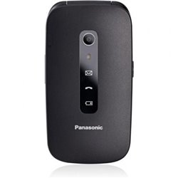 Tel�fono M�vil Panasonic KX-TU550 para Personas Mayores/ Negro