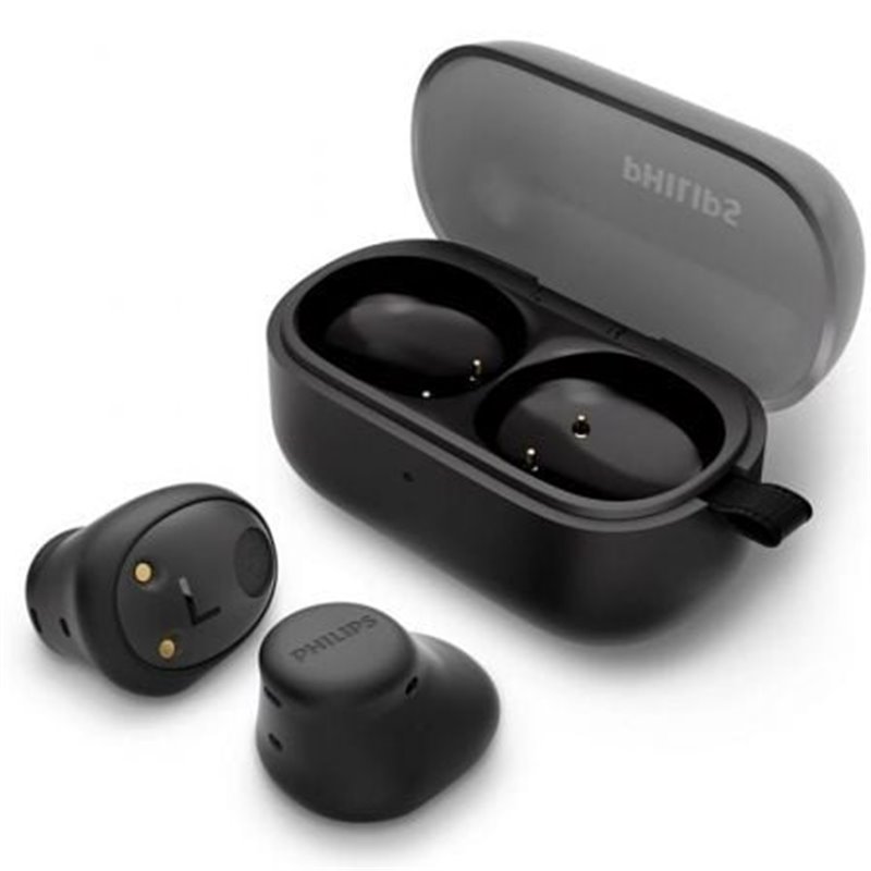 Auriculares Bluetooth Philips TAT2149 con estuche de carga/ Autonom�a 6h/ Negros