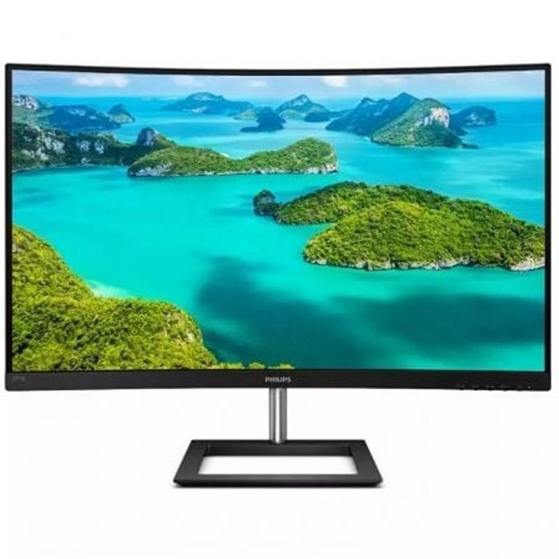 Monitor Profesional Curvo Philips E-Line 271E1SCA 27"/ Full HD/ Multimedia/ Negro