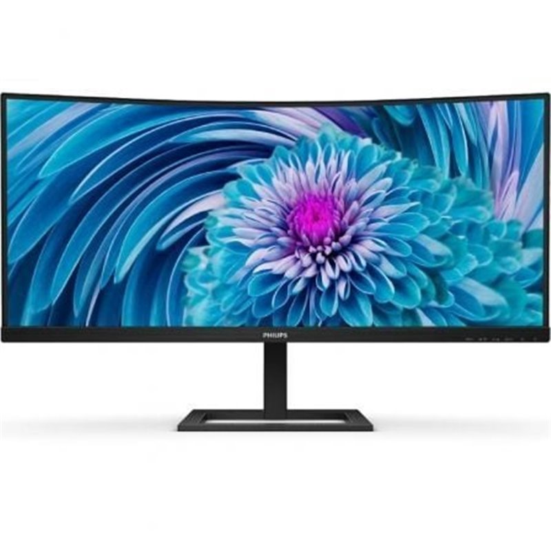 Monitor Profesional Ultrapanor�mico Curvo Philips 346E2CUAE 34"/ WQHD/ Multimedia/ Regulable en altura/ Negro