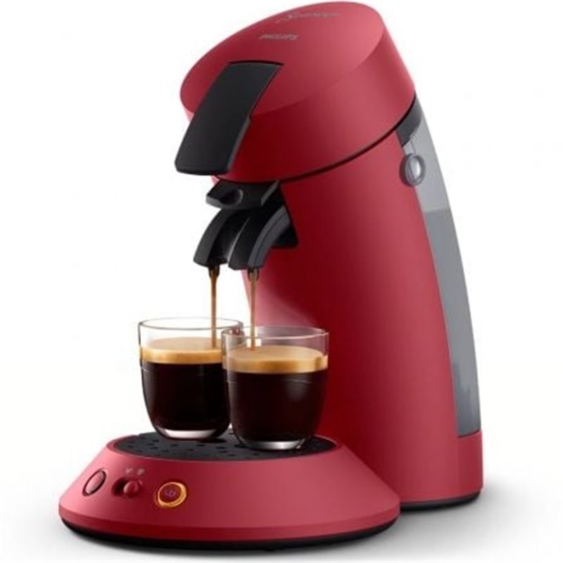 Cafetera de C�psulas Philips SENSEO Original Plus CSA210/91/ Compatible c�psulas SENSEO/ Roja