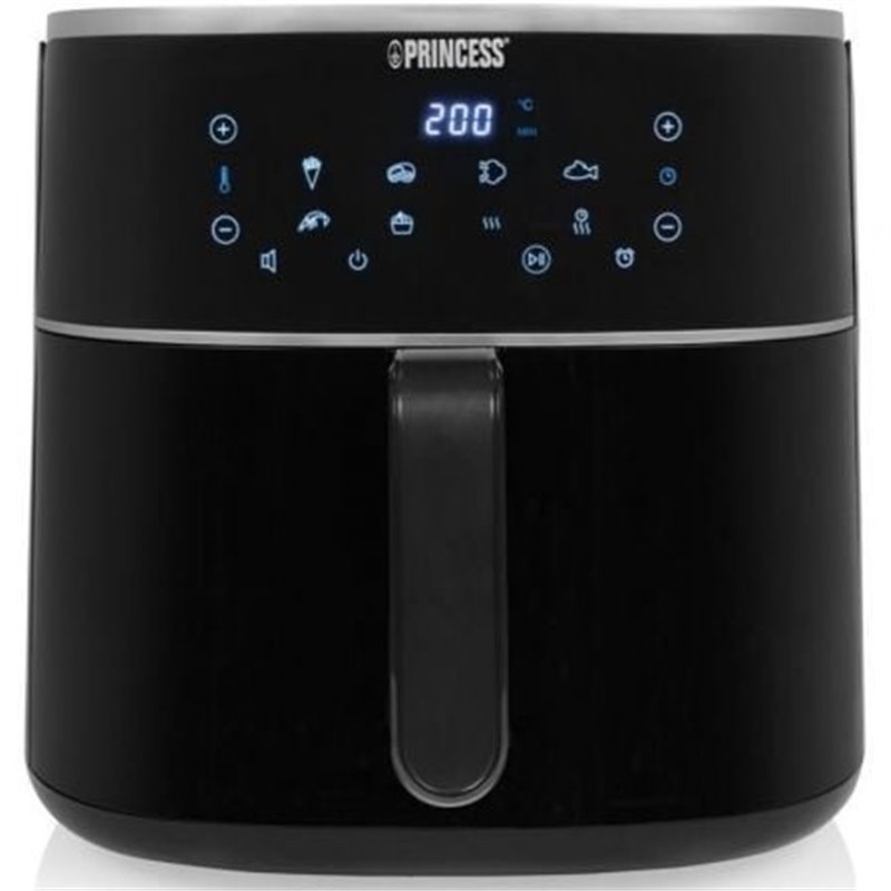 Freidora por Aire Airfryer / Sin Aceite Princess Digital Airfryer 182254/ 1800W/ Capacidad 8L