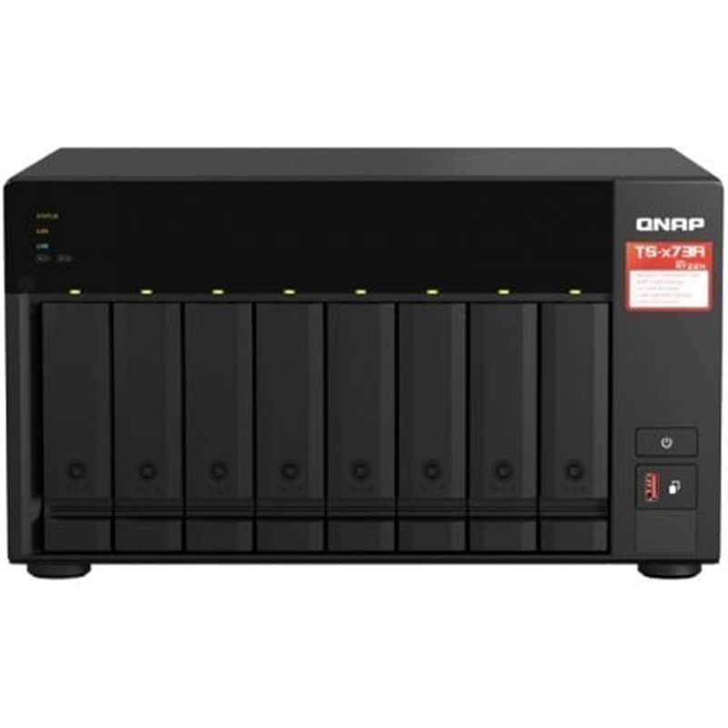 NAS QNAP TS-873A/ 8 Bah�as 3.5"- 2.5"/ 8GB DDR4/ Formato Torre