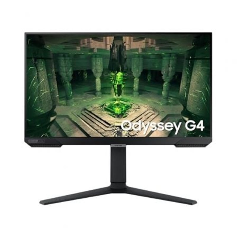 Monitor Gaming Samsung Odyssey G4 S25BG400EU/ 25"/ Full HD/ 1ms/ 240Hz/ IPS/ Regulable en altura/ Negro