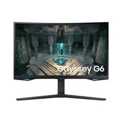 Smart Monitor Gaming Curvo Samsung Odyssey G6 S27BG650EU 27"/ QHD/ 1ms/ 240Hz/ VA/ Multimedia/ Regulable en altura/ Smart TV/ Ne