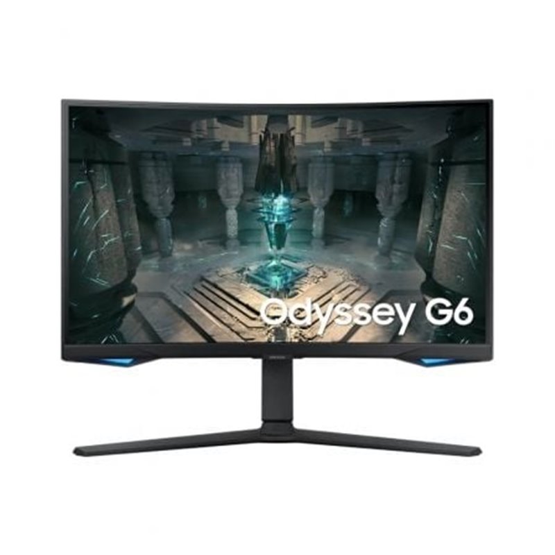 Smart Monitor Gaming Curvo Samsung Odyssey G6 S27BG650EU 27"/ QHD/ 1ms/ 240Hz/ VA/ Multimedia/ Regulable en altura/ Smart TV/ Ne