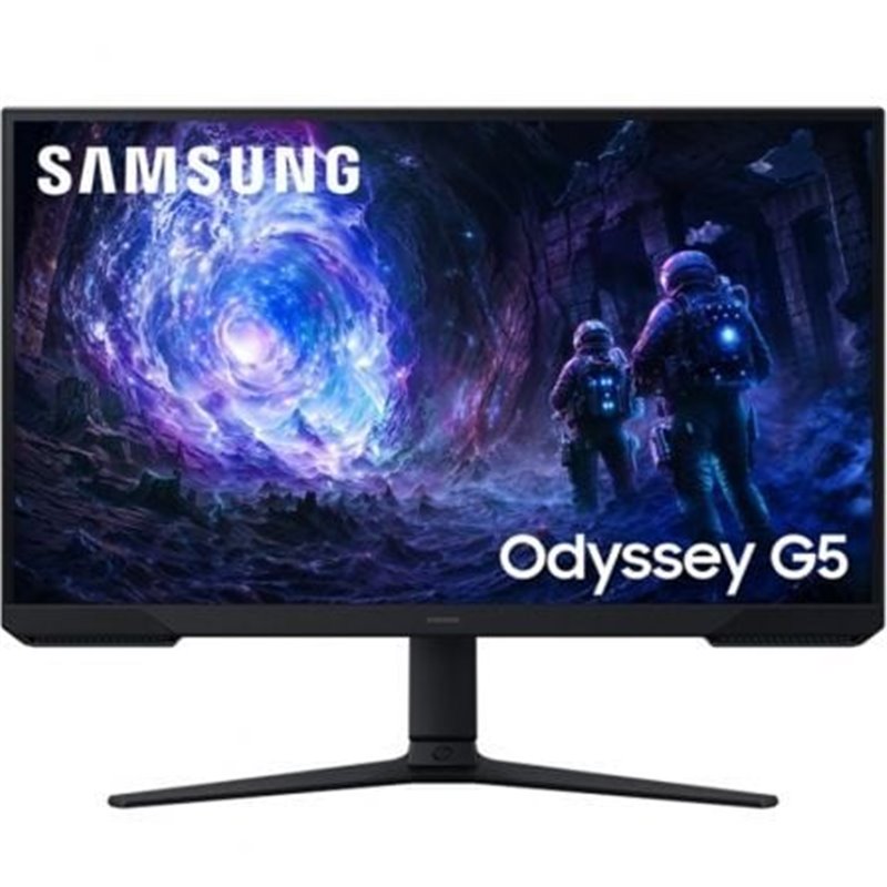 Monitor Gaming Samsung Odyssey G5 G51F S27FG510EU 27"/ QHD/ 1ms/ 180Hz/ VA/ Regulable en altura/ Negro