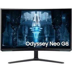 Monitor Gaming Curvo Samsung Odyssey Neo G8 S32BG850NP 32"/ 4K/ 1ms/ 240Hz/ VA/ Regulable en altura/ Negro y Blanco