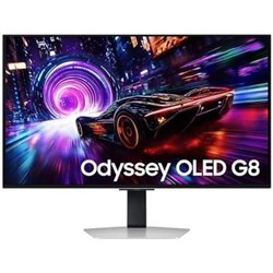 Monitor Gaming Samsung Odyssey OLED G8 S32FG812SU 32"/ 4K/ 0.03ms/ 240Hz/ Regulable en Altura/ Plata