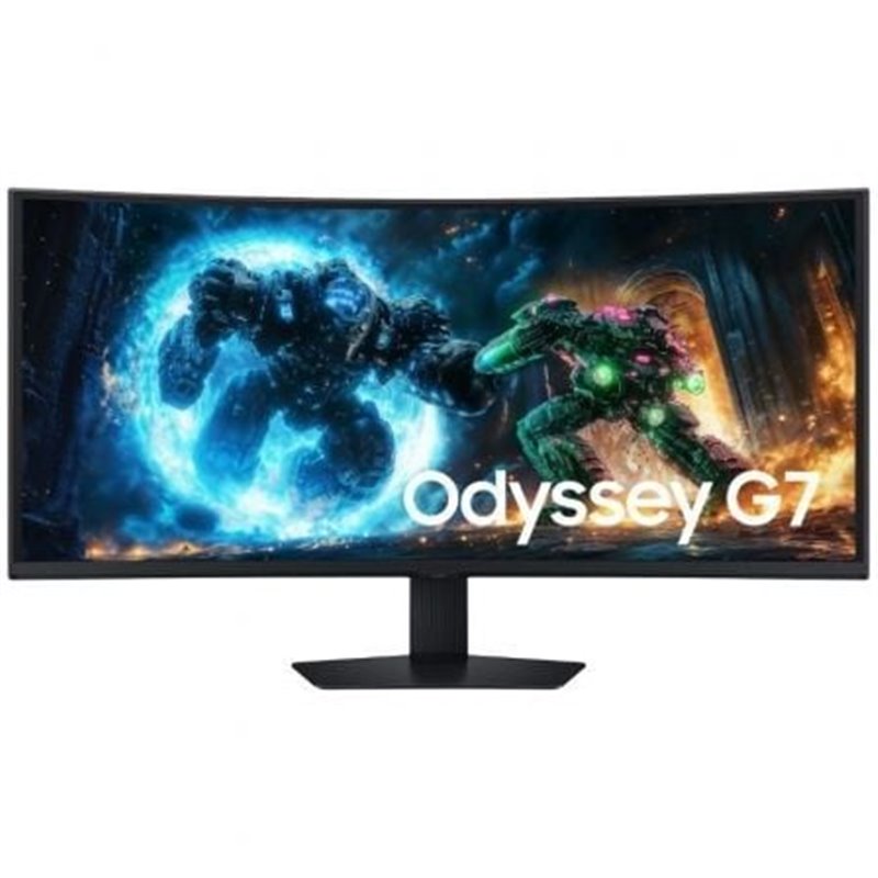 Monitor Gaming Ultrapanor�mico Curvo Samsung Odyssey G7 S40FG756EU 40"/ 5K2K/ 1ms/ 180Hz/ VA/ Regulable en altura/ Negro