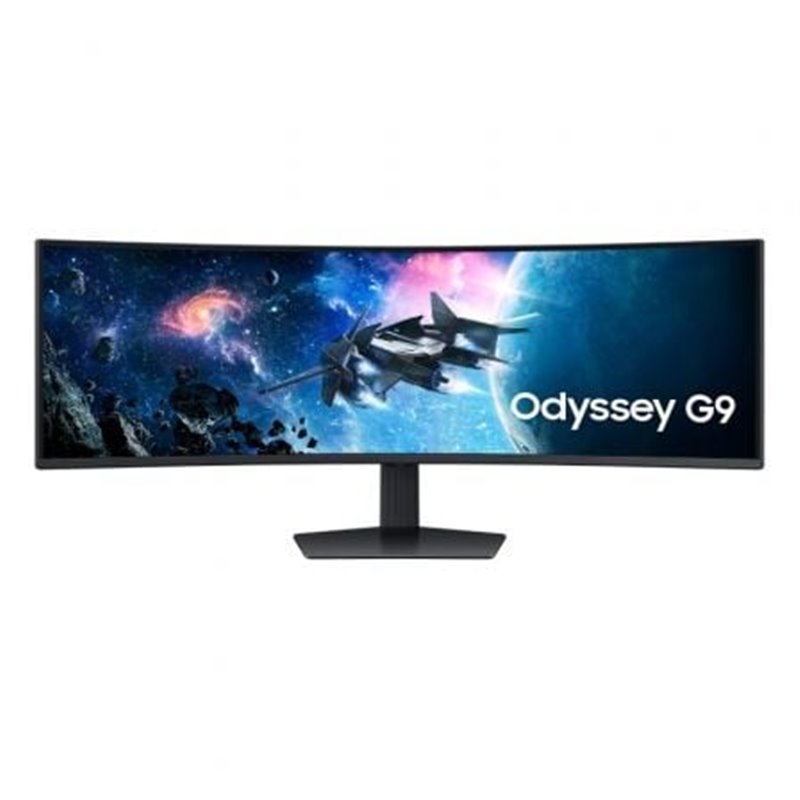 Monitor Gaming Ultrapanor�mico Curvo Samsung Odyssey G9 S49CG954EU 49"/ Dual QHD/ 1ms/ 240Hz/ VA/ Regulable en altura/ Negro