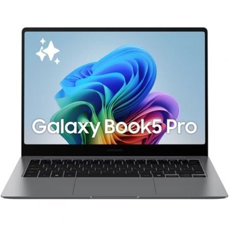 Port�til Samsung Galaxy Book5 Pro Intel Core Ultra 7-256V/ 16GB/ 512GB SSD/ 14" Tactil/ Win11 Pro