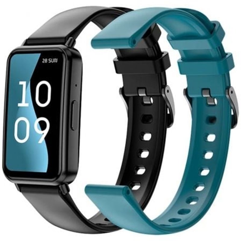 Smartwatch SPC Duo Fit/ Notificaciones/ Frecuencia Card�aca/ Negro Oscuro