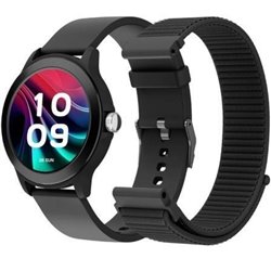 Smartwatch SPC Smartee Duo Vivo 2 9655N/ Notificaciones/ Frecuencia Card�aca/ Negro/ Incluye Correa Extra