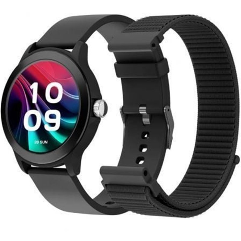 Smartwatch SPC Smartee Duo Vivo 2 9655N/ Notificaciones/ Frecuencia Card�aca/ Negro/ Incluye Correa Extra