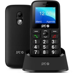 Tel�fono M�vil SPC Fortune 2 4G para Personas Mayores/ Negro
