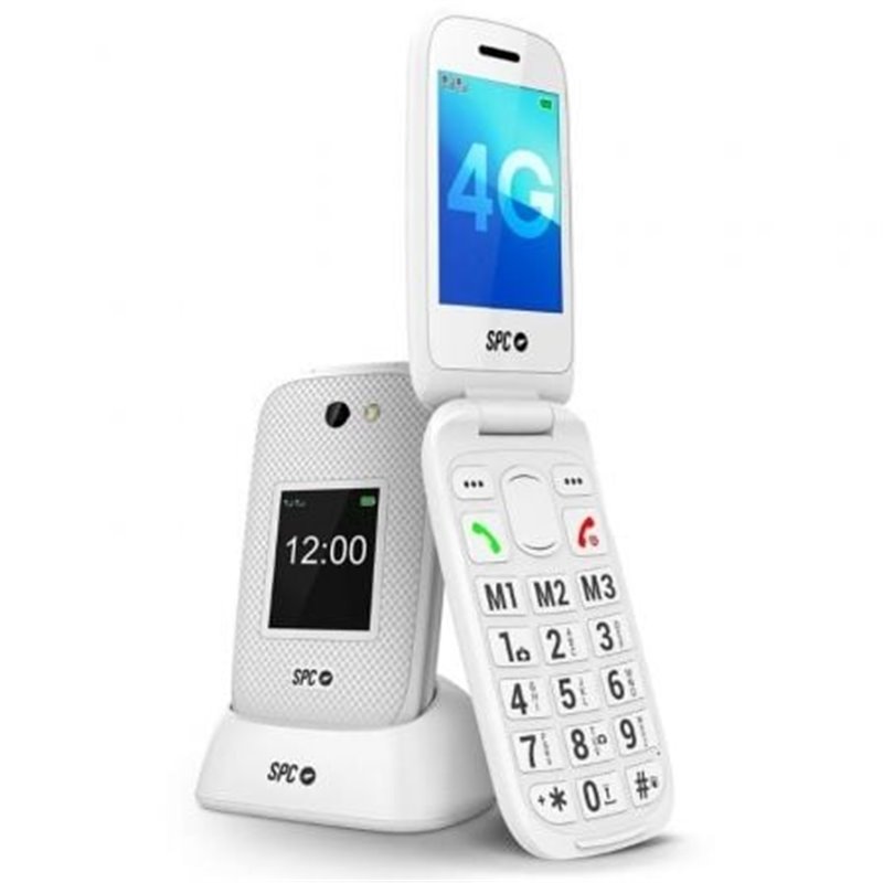 Tel�fono M�vil SPC Harmony 2 para Personas Mayores/ 4G/ Blanco